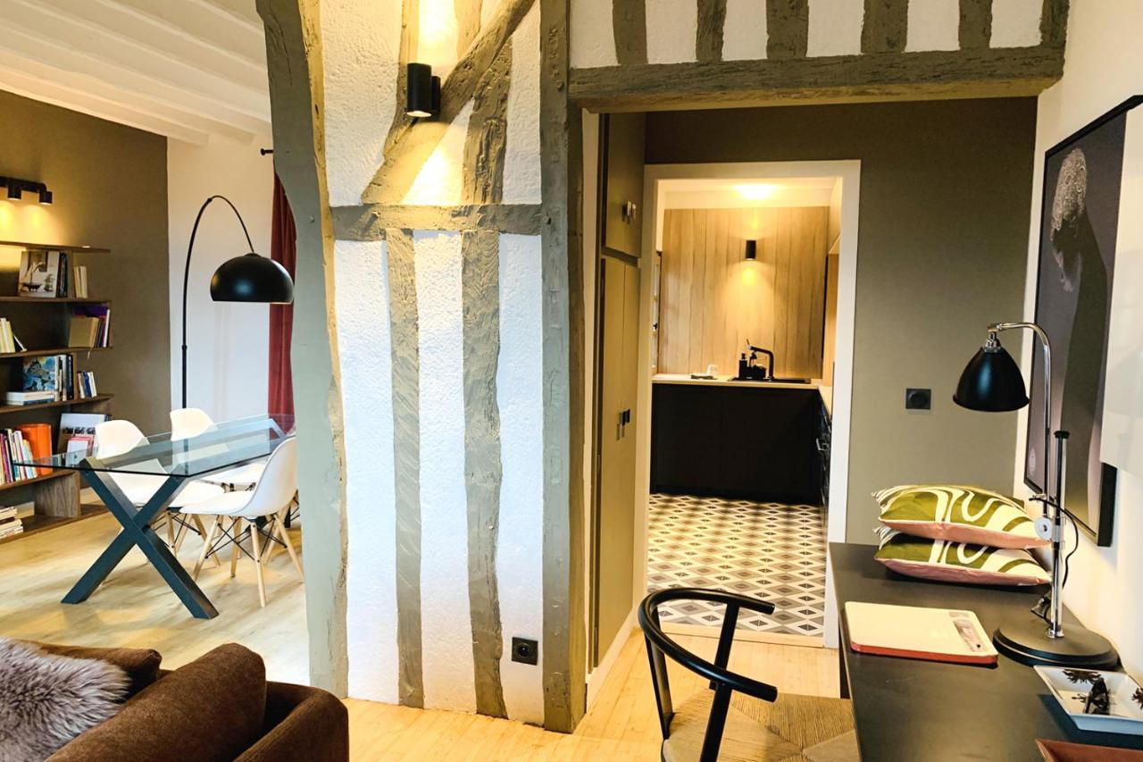 Apartamento L' Annexe Du 10Honfleur Exterior foto