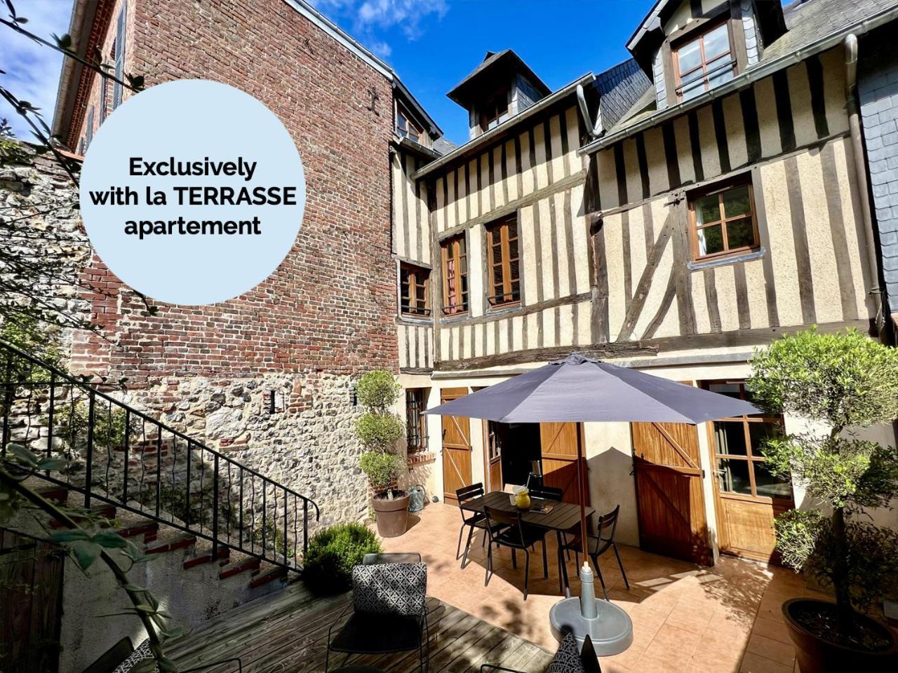 Apartamento L' Annexe Du 10Honfleur Exterior foto
