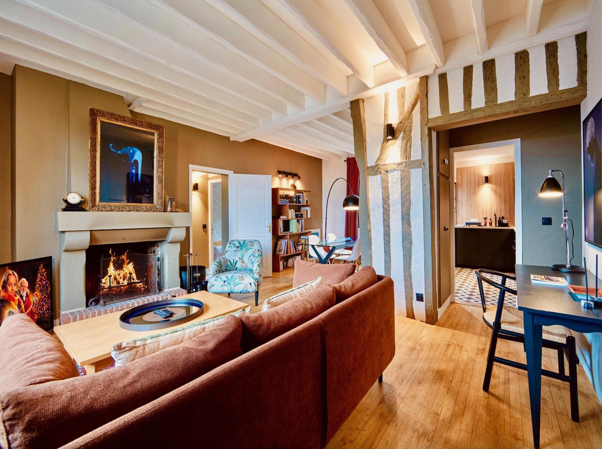 Apartamento L' Annexe Du 10Honfleur Exterior foto